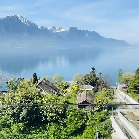 Apartment Montreux Center With View And Direct Access *