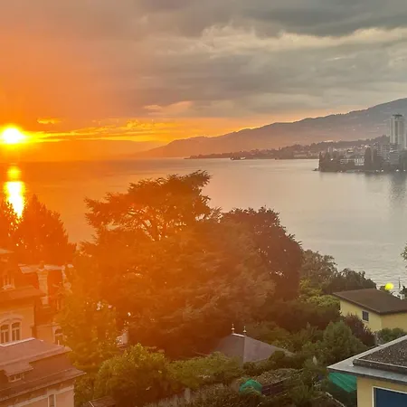 Appartamento Montreux Center With View And Direct Access Veytaux