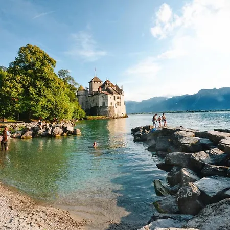 Appartamento Montreux Center With View And Direct Access *