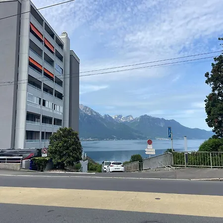 Apartmán Montreux Center With View And Direct Access Veytaux