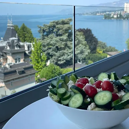 Apartment Montreux Center With View And Direct Access Veytaux