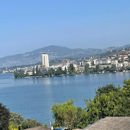 Apartman Montreux Center With View And Direct Access Veytaux