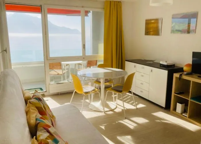 Appartement Montreux Center With View And Direct Access