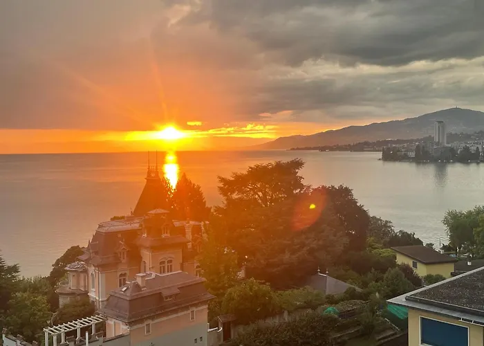 Montreux Center With View And Direct Access Appartement *