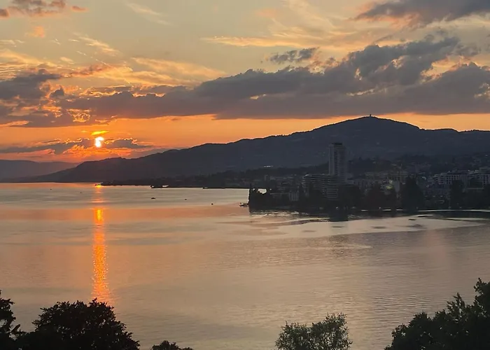 Montreux Center With View And Direct Access Appartement *