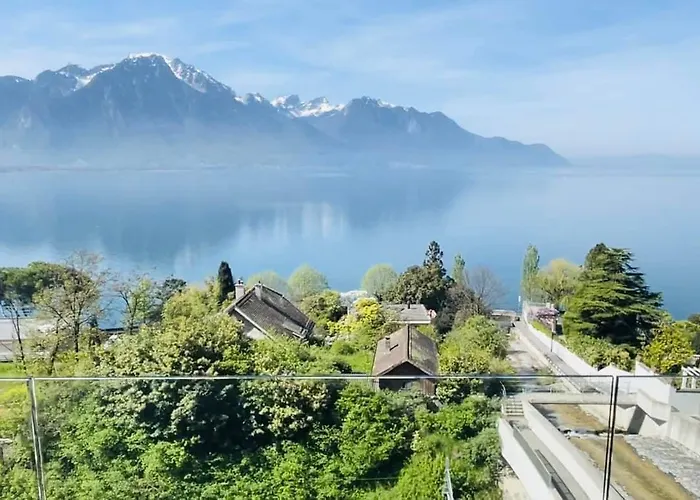 Appartement Montreux Center With View And Direct Access *