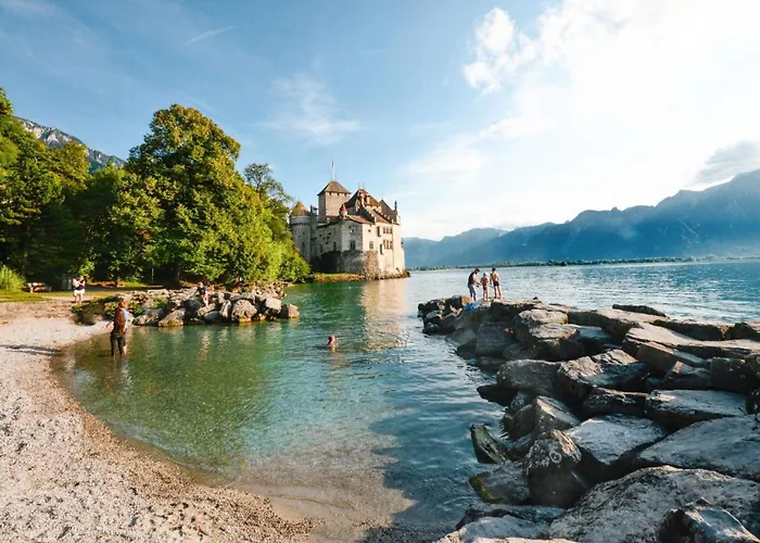 Appartement Montreux Center With View And Direct Access *