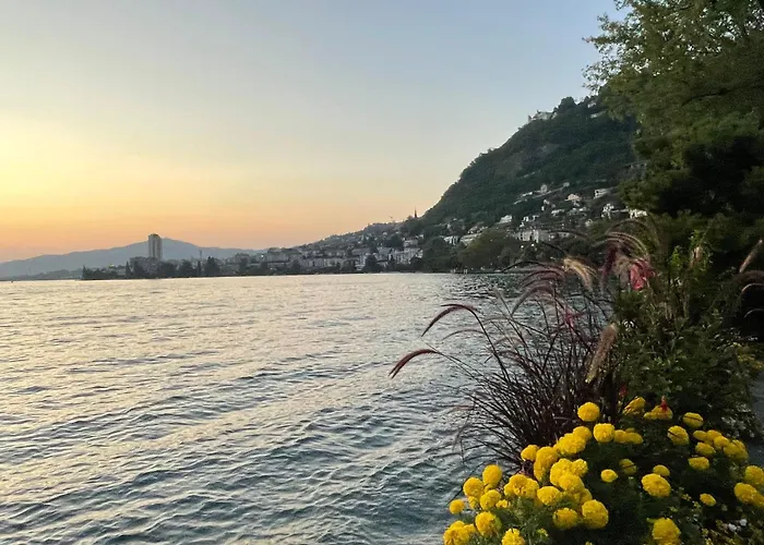 Montreux Center With View And Direct Access Appartement