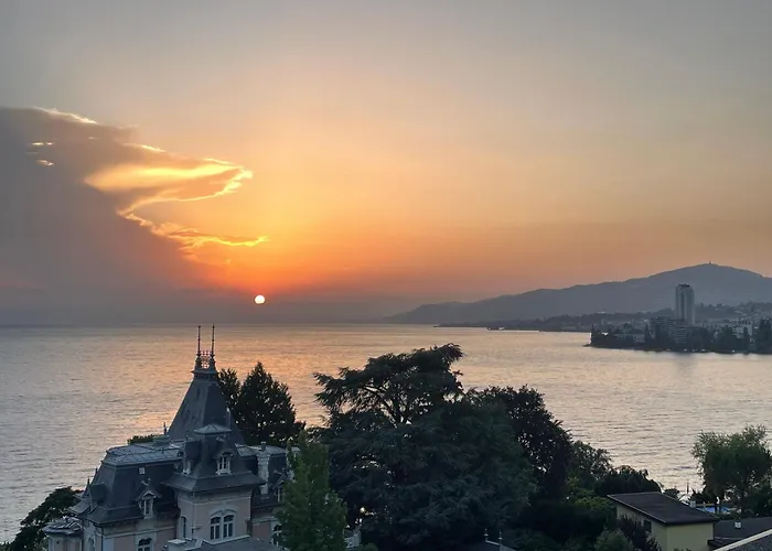 Montreux Center With View And Direct Access Appartement *