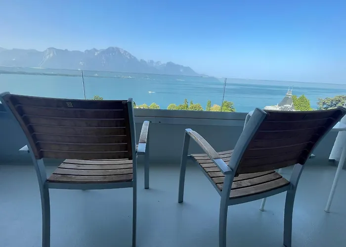 Appartement Montreux Center With View And Direct Access Veytaux