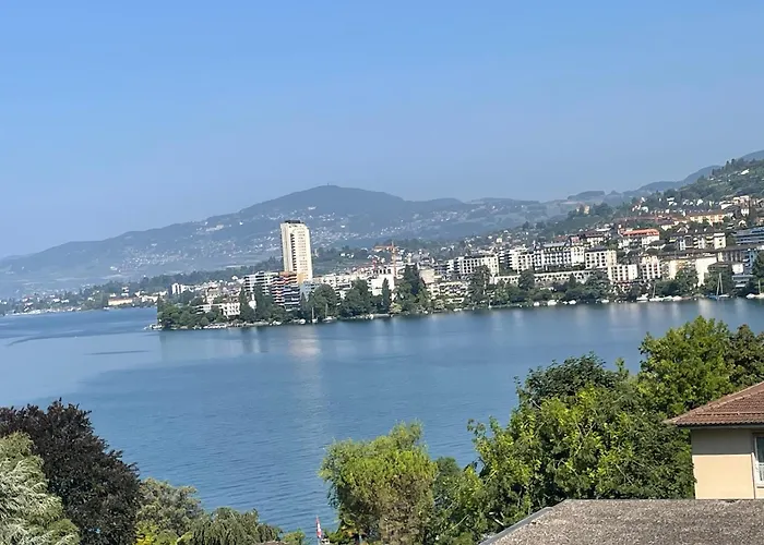Appartement Montreux Center With View And Direct Access Veytaux