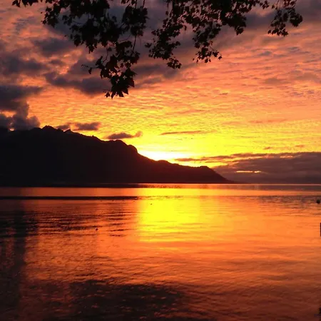 Montreux Center With View And Direct Access 아파트