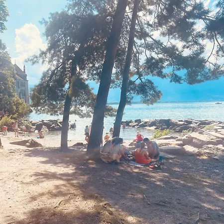 Montreux Center With View And Direct Access Appartement Veytaux