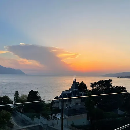 Appartement Montreux Center With View And Direct Access *
