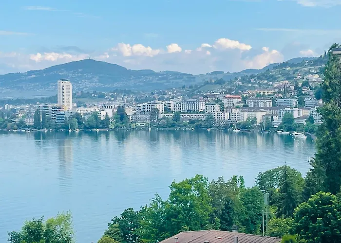Montreux Center With View And Direct Access Appartement *