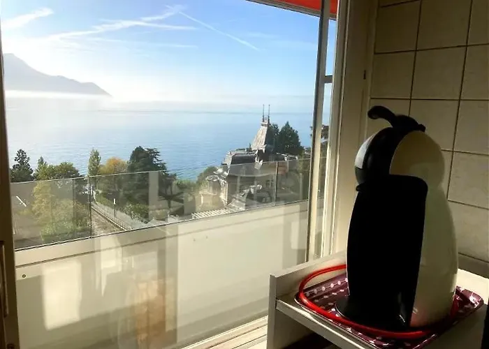 Appartement Montreux Center With View And Direct Access Veytaux
