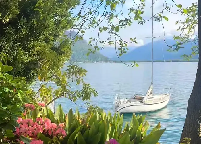 Appartement Montreux Center With View And Direct Access Veytaux