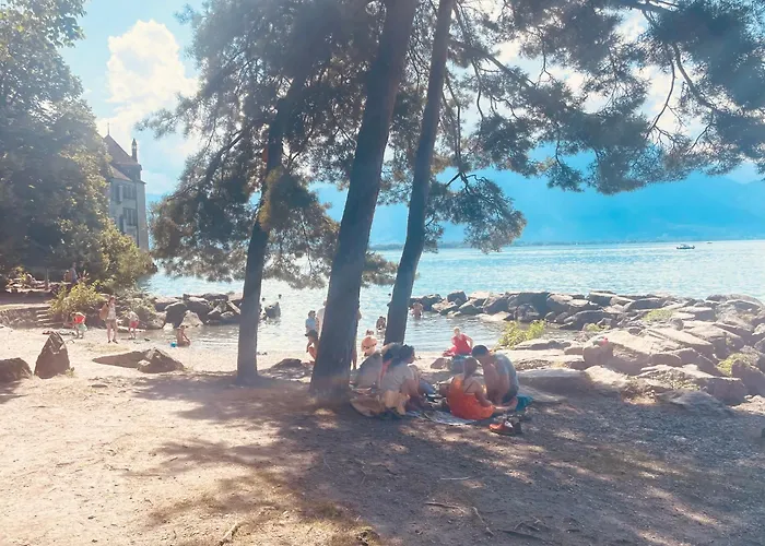 Montreux Center With View And Direct Access Appartement Veytaux