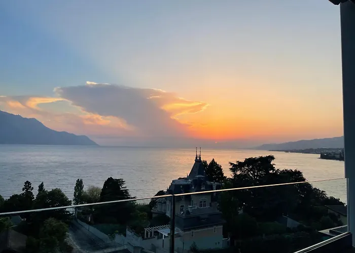 Appartement Montreux Center With View And Direct Access *