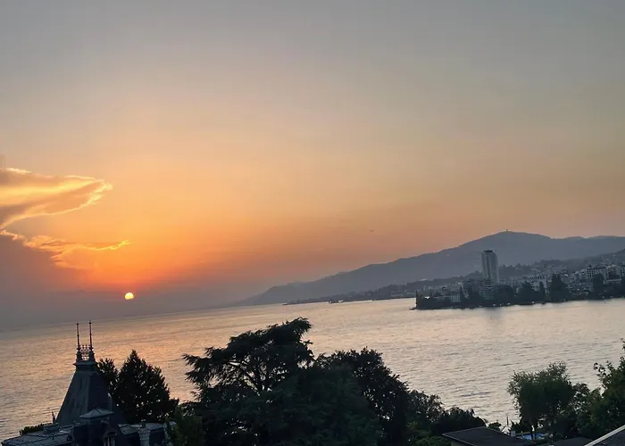Appartement Montreux Center With View And Direct Access
