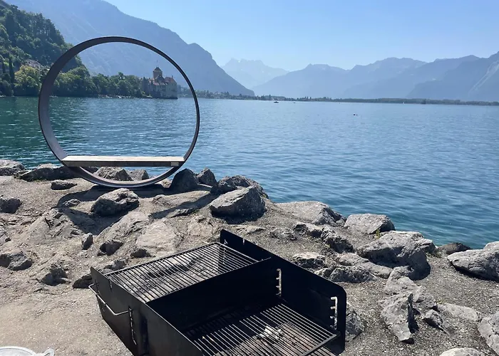 Appartement Montreux Center With View And Direct Access